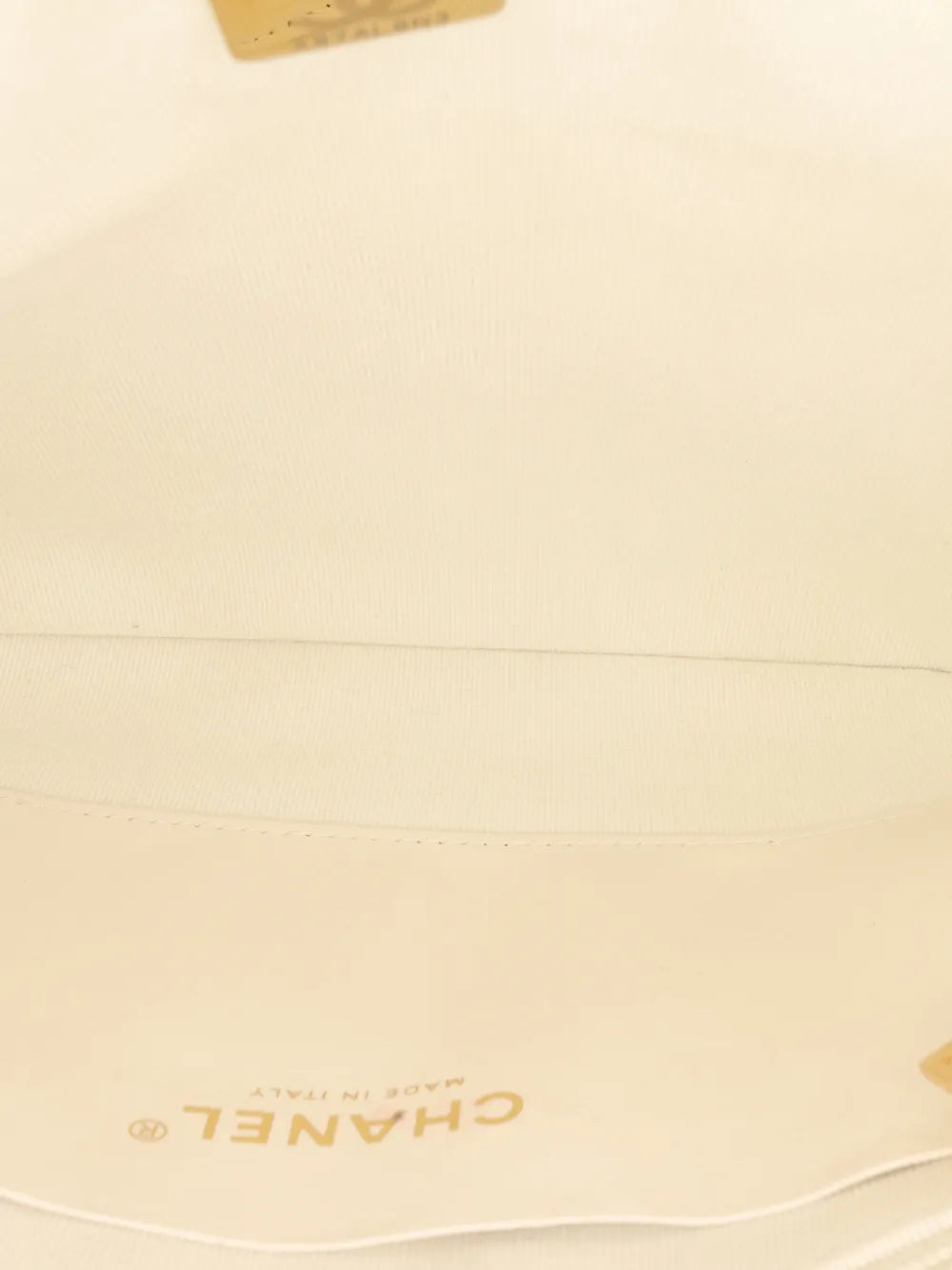 Interior CHANEL Made in Italy stamp